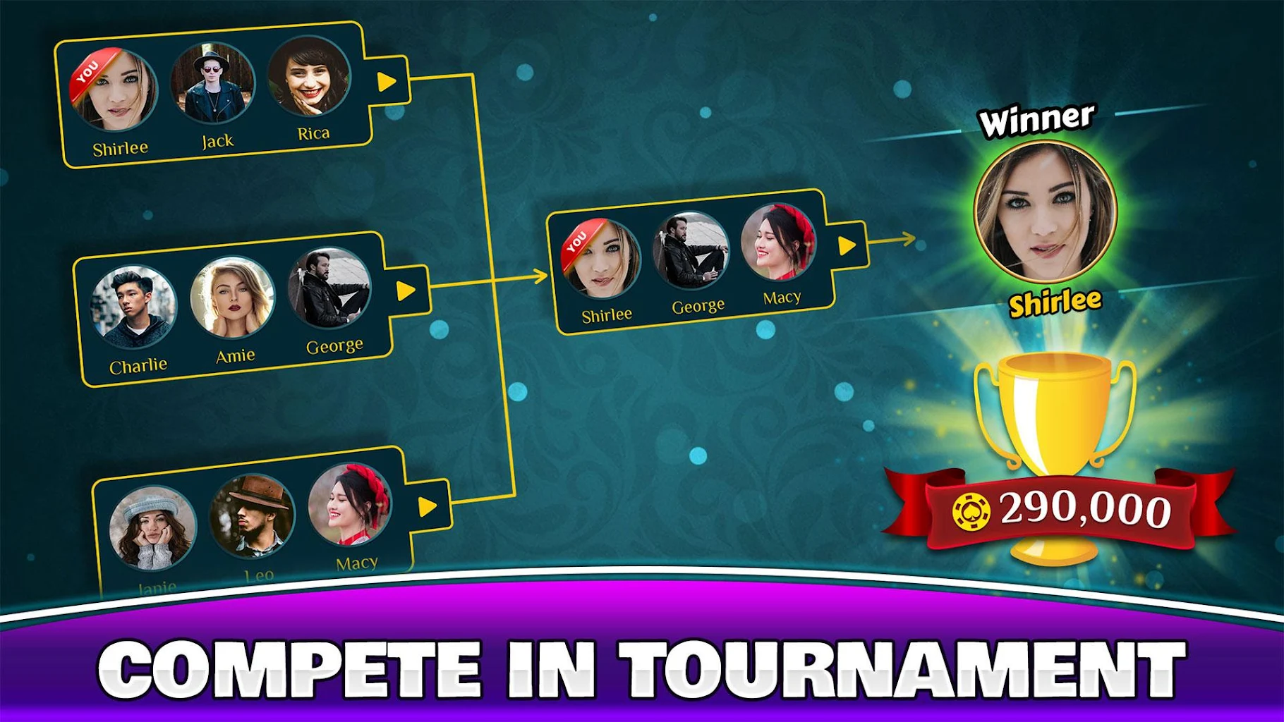 Multiplayer Card Game - Tonk